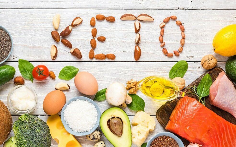 keto diétás ételek